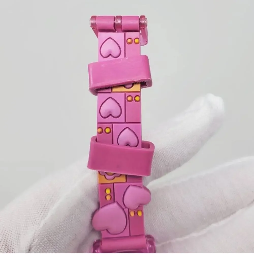 Vintage Disney Minnie Mouse Pink Hearts Watch